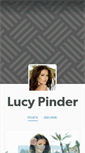 Mobile Screenshot of lucypinder.tumblr.com