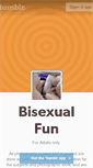 Mobile Screenshot of bisexualfun.tumblr.com