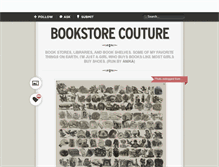 Tablet Screenshot of bookstorecouture.tumblr.com
