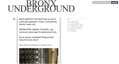 Desktop Screenshot of bronxunderground.tumblr.com