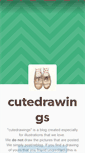 Mobile Screenshot of cutedrawings.tumblr.com