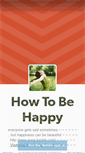 Mobile Screenshot of how--to-be-happy.tumblr.com