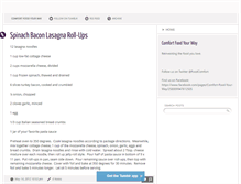Tablet Screenshot of comfortfoodyourway.tumblr.com