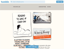 Tablet Screenshot of emilyrebeccarose.tumblr.com