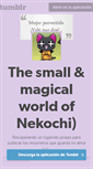 Mobile Screenshot of nekochi-sakuma.tumblr.com