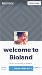 Mobile Screenshot of bioland.tumblr.com