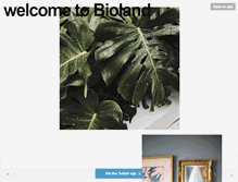 Tablet Screenshot of bioland.tumblr.com