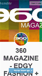 Mobile Screenshot of 360magazine.tumblr.com