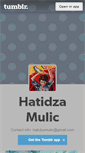 Mobile Screenshot of hatidzamulic.tumblr.com