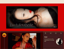 Tablet Screenshot of luvlyanabelle.tumblr.com