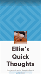 Mobile Screenshot of ellielumpesse.tumblr.com