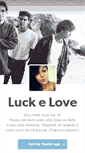 Mobile Screenshot of love-e-luck.tumblr.com