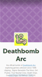 Mobile Screenshot of deathbomb.tumblr.com