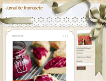 Tablet Screenshot of jurnal-de-frumusete.tumblr.com