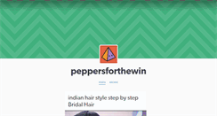 Desktop Screenshot of peppersforthewin.tumblr.com