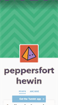 Mobile Screenshot of peppersforthewin.tumblr.com