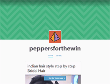 Tablet Screenshot of peppersforthewin.tumblr.com
