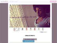 Tablet Screenshot of itzjusme.tumblr.com