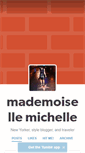 Mobile Screenshot of mademoisellemichelle.tumblr.com