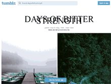 Tablet Screenshot of daysofbitterstrength.tumblr.com