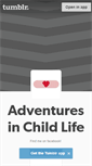 Mobile Screenshot of childlifespecialist.tumblr.com