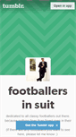 Mobile Screenshot of footballersinsuit.tumblr.com