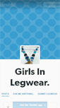 Mobile Screenshot of girlsinlegwear.tumblr.com