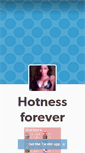 Mobile Screenshot of hotnessforever.tumblr.com