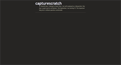 Desktop Screenshot of capturescratch.tumblr.com