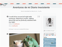 Tablet Screenshot of eldiarioinexistente.tumblr.com
