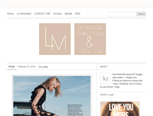 Tablet Screenshot of le-minimalist.tumblr.com