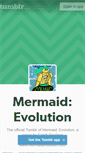 Mobile Screenshot of mermaidevolutioncomic.tumblr.com
