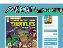 Tablet Screenshot of mermaidevolutioncomic.tumblr.com