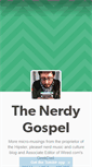 Mobile Screenshot of nerdygospel.tumblr.com