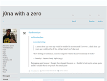 Tablet Screenshot of j0nawithazero.tumblr.com