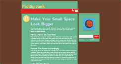 Desktop Screenshot of piddlyjunk.tumblr.com