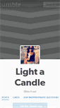 Mobile Screenshot of lightacandle.tumblr.com