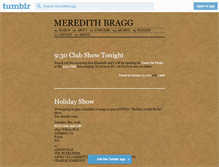 Tablet Screenshot of meredithbragg.tumblr.com