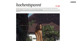 Desktop Screenshot of hochentspannt.tumblr.com
