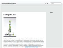 Tablet Screenshot of capturemovement.tumblr.com