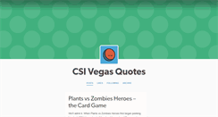 Desktop Screenshot of csivegasquotes.tumblr.com