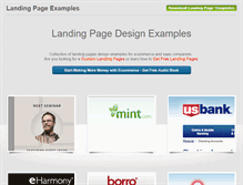 Tablet Screenshot of landingpages.tumblr.com