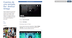 Desktop Screenshot of cuentosdeunasentada.tumblr.com