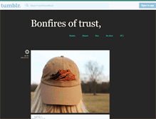 Tablet Screenshot of bonfiresoftrust.tumblr.com