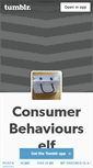 Mobile Screenshot of consumerbehaviourself.tumblr.com