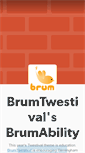 Mobile Screenshot of brumability.tumblr.com