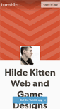 Mobile Screenshot of hildekitten.tumblr.com