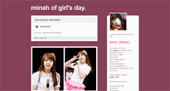 Desktop Screenshot of angelicsmileminah.tumblr.com