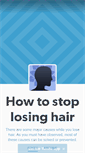 Mobile Screenshot of losehair.tumblr.com