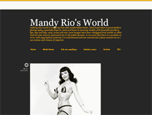 Tablet Screenshot of mandyrio.tumblr.com